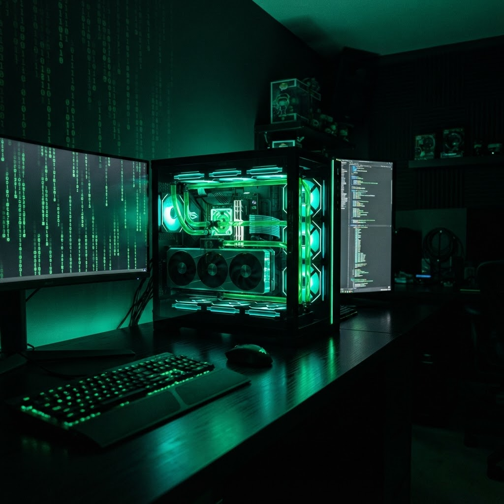 TopG AI — lokale AI-workstation met RTX 5090
